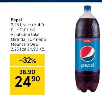 Limonáda Pepsi