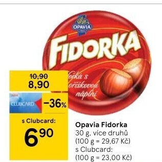 Oplatky Fidorka Opavia