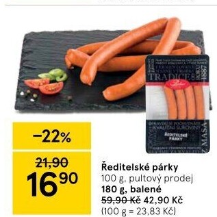 Párky Ředitelské Pejskar