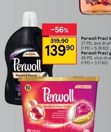 Prací kapsle Perwoll