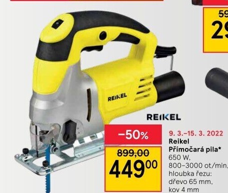 Přímočará pila Reikel