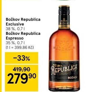 Rum Republica Exclusive Božkov