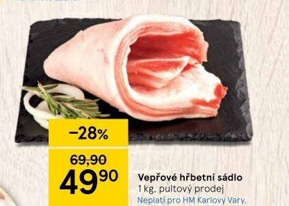 Sádlo vepřové syrové