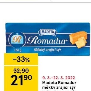 Sýr Romadur Madeta