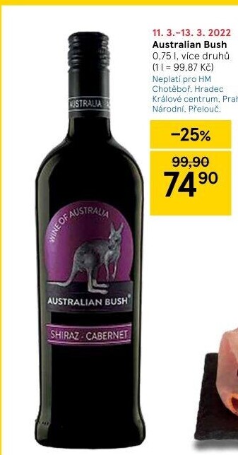 Vína Australian Bush