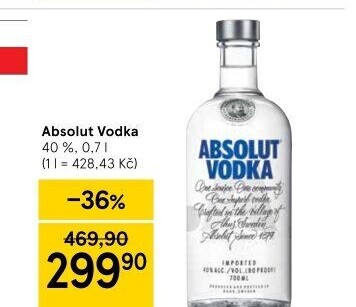 Vodka Absolut