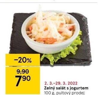 Zelný salát s jogurtem