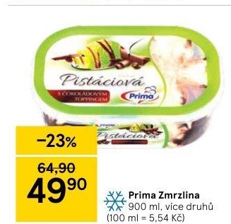 Zmrzlina ve vaničce Prima