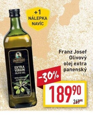 Franz Josef Olivový olej extra panenský 1 l