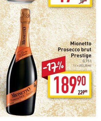 Mionetto Prosecco brut Prestige 0,75 l