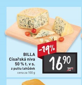 BILLA Císařská niva