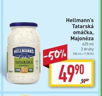 Hellmann's Tatarská omáčka, Majonéza