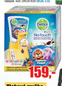 Bezdotykový dávkovač tekuté mýdlo Dettol Kids Zoo