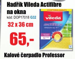 Hadřík Vileda Actifibre na okna