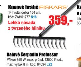 Kovové hrábě FISKARS