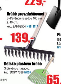 Hrábě provzdušňovací