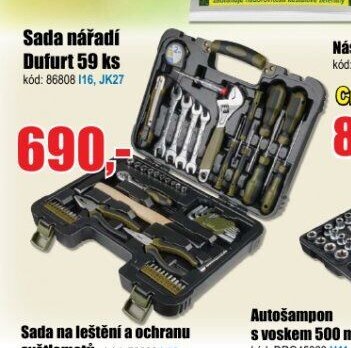 Sada nářadí Dufurt 59 ks