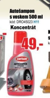 Autošampon s voskem 500 ml Koncentrát