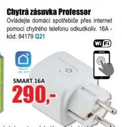 Chytrá zásuvka Professor