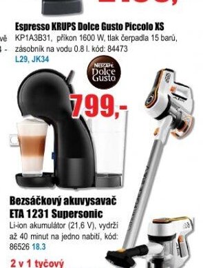 Espresso KRUPS Dolce Gusto Piccolo XS