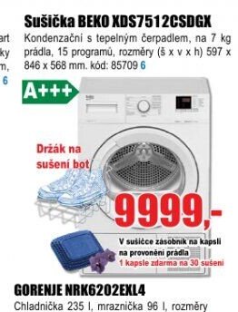 Sušička BEKO XDS7512CSDGX