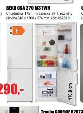 BEKO CSA 270 M31WN