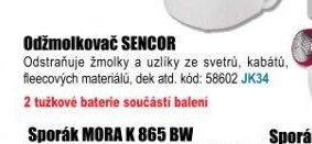 Odžmolkovač SENCOR