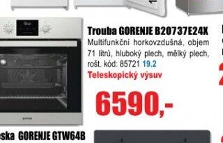 Trouba GORENJE B20737E24X
