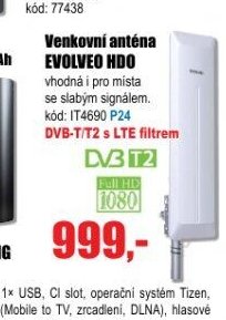Venkovní anténa EVOLVEO HDO