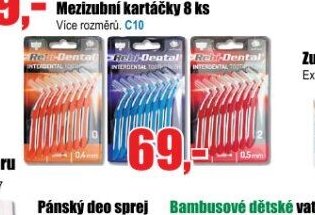 Mezizubní kartáčky 8 ks