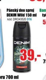 Pánský deo sprej DENIM Wild 150 ml