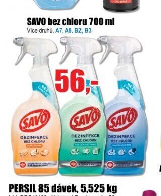 SAVO bez chloru 700 ml