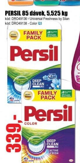PERSIL 85 dávek, 5,525 kg