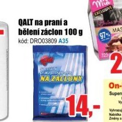 QALT na praní a bělení záclon 100 g
