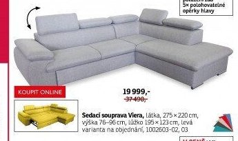 Sedací souprava Viera - ASKO akcniletaky.com