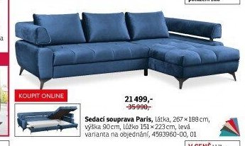 Sedací souprava Paris - ASKO akcniletaky.com
