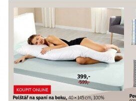 Polštář na spaní na boku - ASKO akcniletaky.com