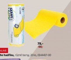 Role čisticího hadříku, různé barvy, 20 ks - ASKO akcniletaky.com