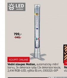 Vodní sloupec Motion - ASKO akcniletaky.com
