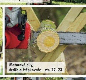 Motorové pily, drtiče a štěpkovače - UNI HOBBY akcniletaky.com