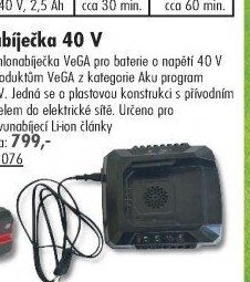 Nabíječka 40 V - UNI HOBBY akcniletaky.com