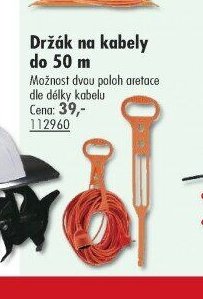 Držák na kabely do 50 m - UNI HOBBY akcniletaky.com