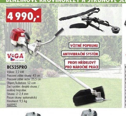 Vega BC525PRO - UNI HOBBY akcniletaky.com