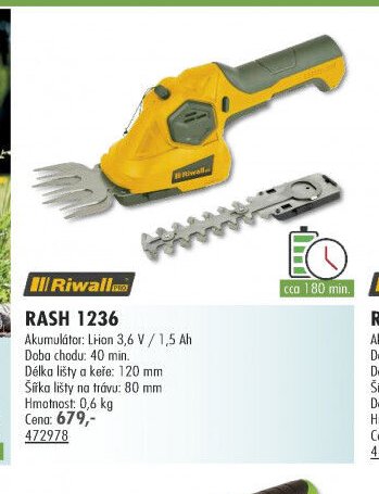 Riwall RASH 1236 - UNI HOBBY akcniletaky.com