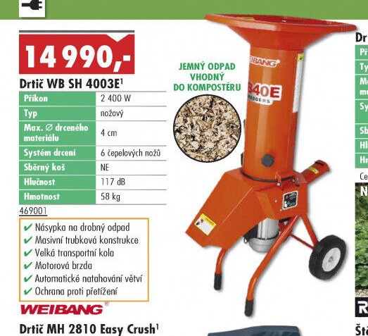 Drtič WB SH 4003E - UNI HOBBY akcniletaky.com