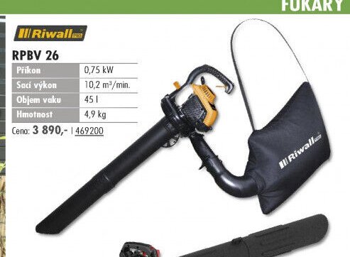 Riwall RPBV 26 - UNI HOBBY akcniletaky.com