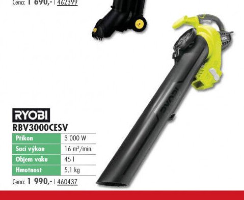Ryobi RBV3000CESV - UNI HOBBY akcniletaky.com