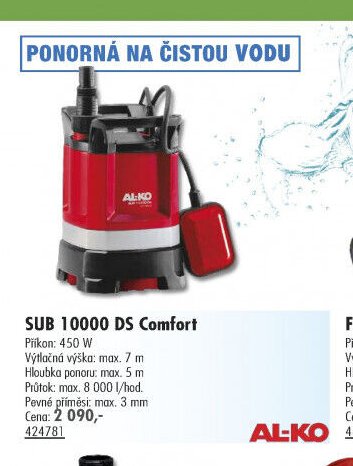 SUB 10000 DS Comfort - UNI HOBBY akcniletaky.com