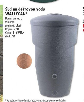 Sud na dešťovou vodu WALLYCAN - UNI HOBBY akcniletaky.com