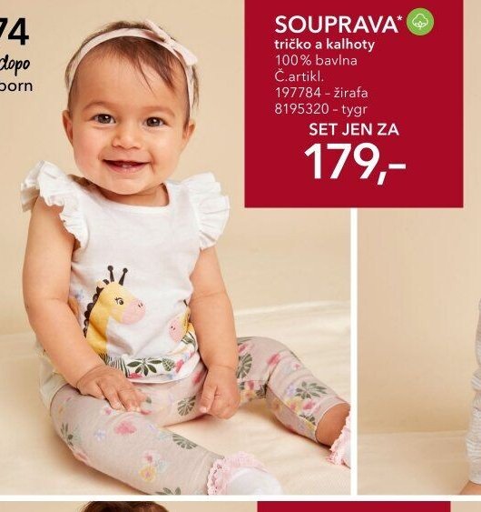 SOUPRAVA tričko a kalhoty
